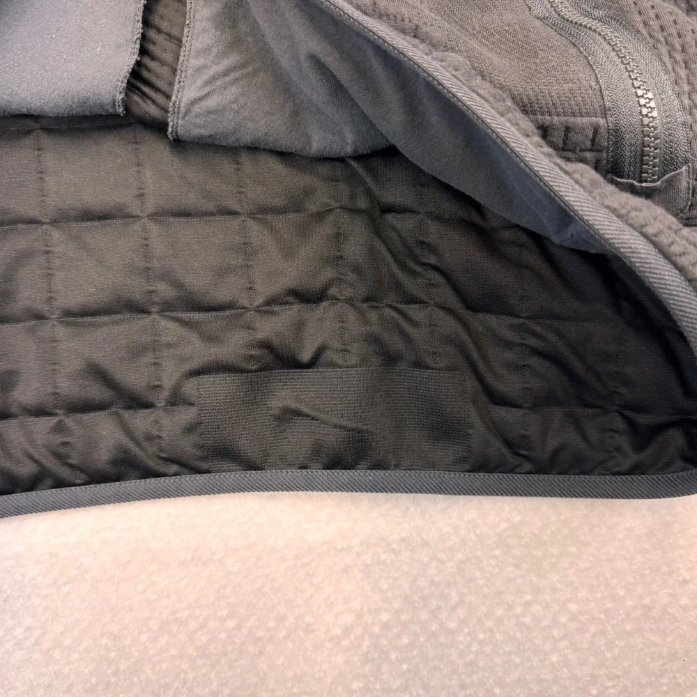 Nike Tech Pack SET Therma-FIT ADV Quilted Hoodie Men Size L‎ Pants XL Dark Gray